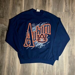 Vintage 90s Red Oak Auburn Tigers Sweatshirt Size XL Graphic Crewneck USA